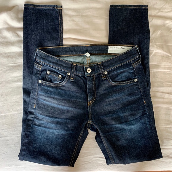 Rag & Bone Dre Low-Rise Boyfriend Jean, size 25 - Picture 4 of 8